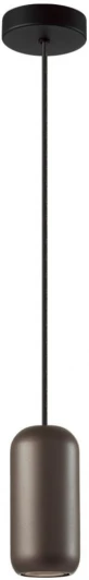 5060/1D Подвесной светильник Odeon Light Cocoon 5060/1D PENDANT коричн./черный/металл GU10 LED 4W (220V, на проводе)