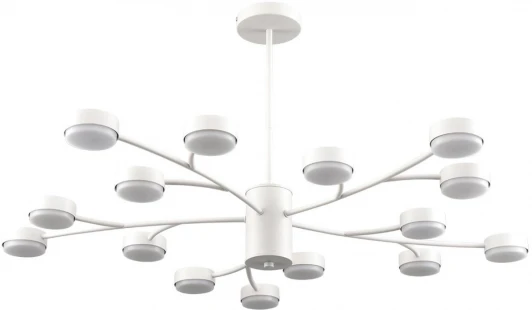 8265/15 Потолочная люстра на штанге Lumion Torina 8265/15 металл/металл белый/белый GX53 LED 15*7W 220V