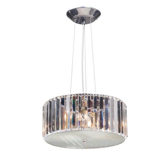 V5242-9/4S Подвесная люстра Vitaluce V5242-9/4S (220V, хрусталь, на тросе, круглые)