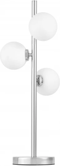 LDT 6033-3 CHR Настольная лампа Lumina Deco Marsiada LDT 6033-3 CHR (220V, шарики)