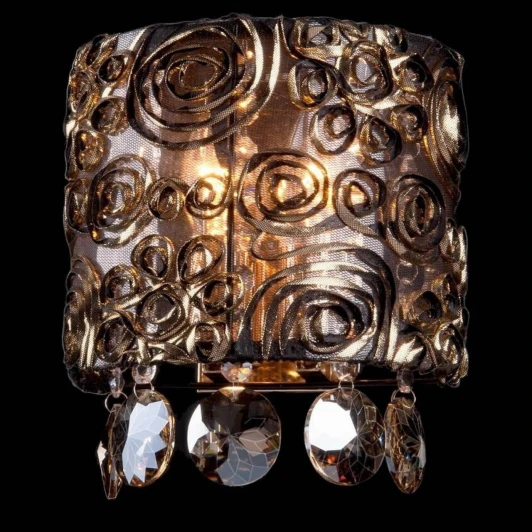 3400/2 золото/тонированный хрусталь Strotskis Настенный светильник Eurosvet 3400 3400/2 золото/тонированный хрусталь Strotskis