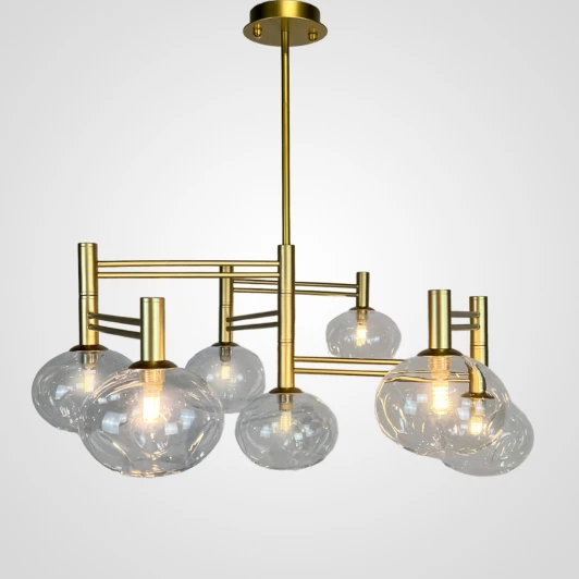 TEMPER01 Люстра на штанге Temper L7 Gold ImperiumLoft Temper01 (229050-26) (220V, шарики)