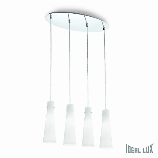 KUKY SP4 BIANCO Подвесной светильник белый Ideal Lux KUKY SP4 BIANCO