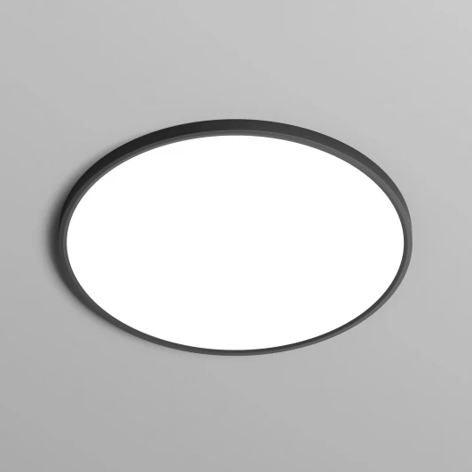 DK6524-BK Потолочный светильник круглый Denkirs Thin DK6524-BK (LED, 220V, круглые, IP40)