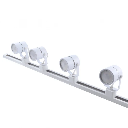 UBL-Q321 GU10/K WHITE SET41 Трековая система в сборе однофазная Volpe UBL-Q321 GU10/K WHITE SET41 220V GU10 50V белый