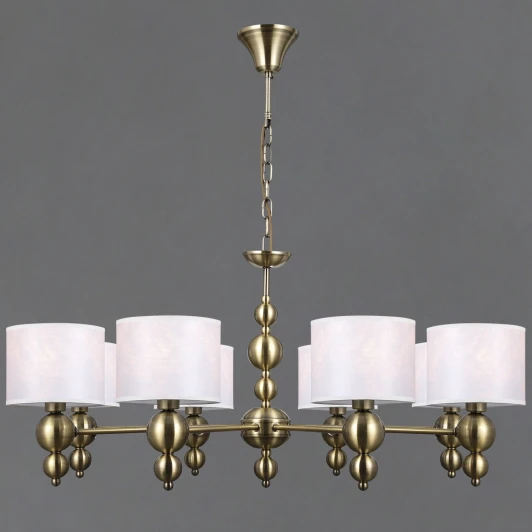 IL0610-8PSQ-25AB ELITE Подвесная люстра ILLUMICO IL0610-8PSQ-25AB ELITE