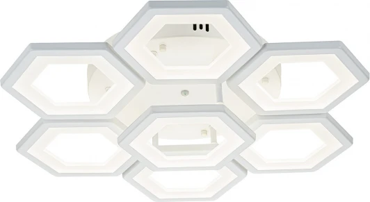 10204/7LED Потолочная люстра Escada Hexagon 10204/7 LED*130W White