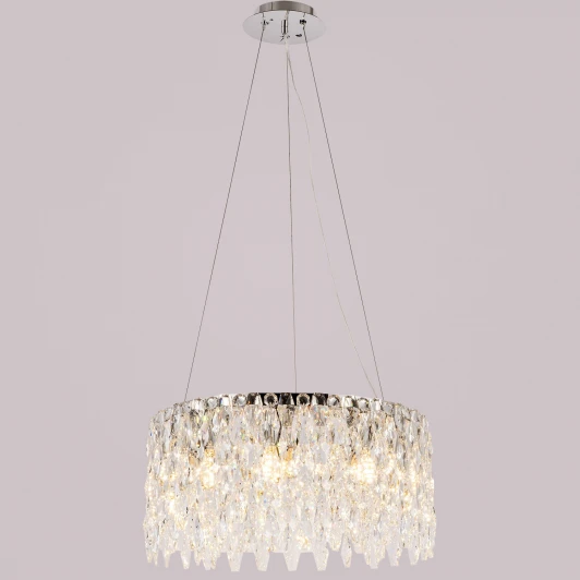 IL5051-500PZF-25 CH ELITE Подвесная люстра хрустальная ILLUMICO IL5051-500PZF-25 CH ELITE