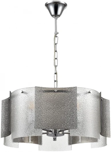 6594/5 Подвесная люстра Lumion Dandy 6594/5 хром/тонированное стекло, металл/стекло E14 5*40W 220V (на цепи)