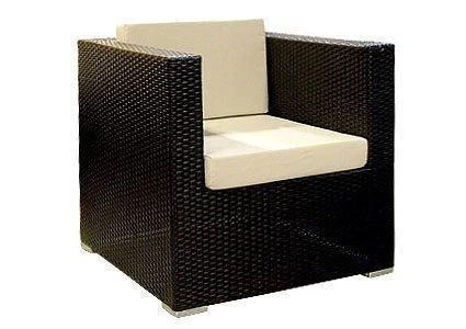  Кресло плетеное с 2-мя подушками GARDA-1211