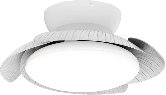 8233 Потолочная люстра светодиодная с вентилятором Mantra Aloha 8233 (регулировка яркости, 220V, пульт управления, круглые)