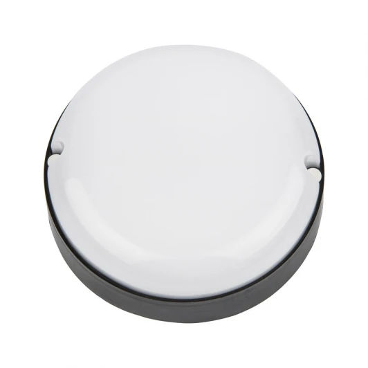 ULW-Q293 12W/4000К IP65 BLACK Светильник светодиодный влагозащищенный 4000K Volpe ULW-Q293 12W/4000К IP65 BLACK