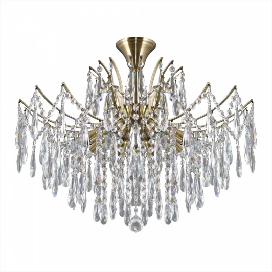 CL302183 Потолочная люстра на штанге Citilux Селена CL302183 (220V, хрусталь)