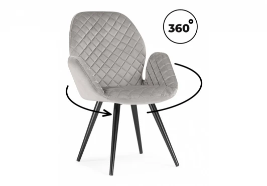 665374 Кресло Муа крутящееся Woodville 665374