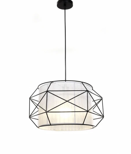 LDP 8001 BK+WT Подвесной светильник Lumina Deco Berti LDP 8001 BK+WT