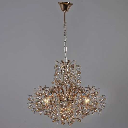 08274-0.4-06 FG Подвесная люстра Reluce 08274-0.4-06 FG (220V, хрусталь, на цепи)