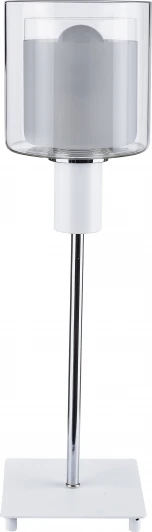 TLL201.03.05.WH-S25TR Настольная лампа 33 ИДЕИ TLL201.03.05.WH-S25TR (220V, выключатель, круглые)