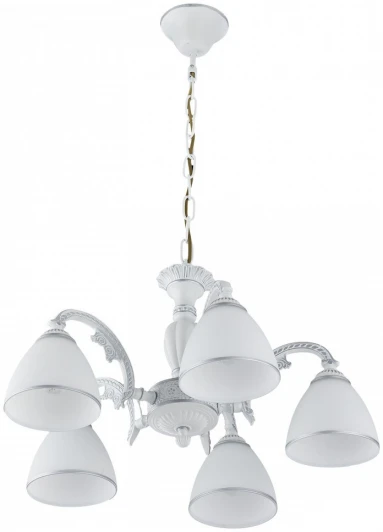 340837/5 WT+SL Подвесная люстра Arte Milano AM340837 340837/5 WT+SL (220V, на цепи)