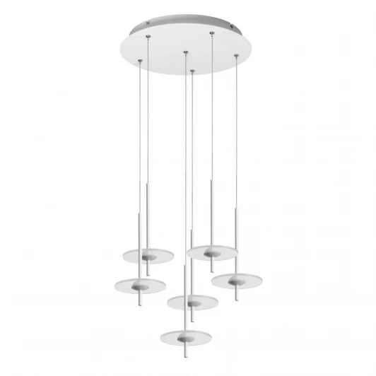 722013006 Подвесной светильник DeMarkt Ауксис 722013006 (LED, на проводе, круглые)