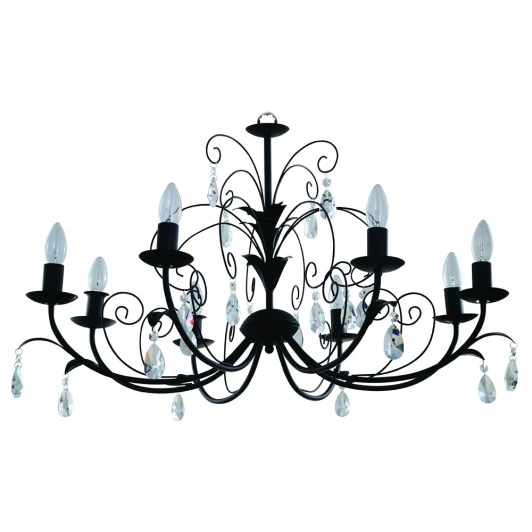 835/8-Argentoscuro Подвесная люстра IDLamp 835 835/8-Argentoscuro