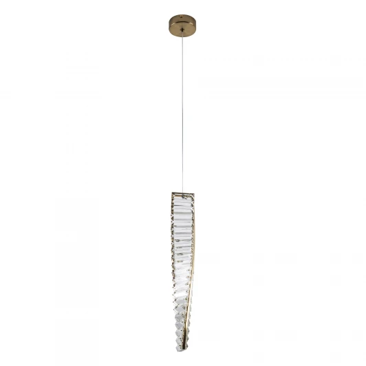 MS.88910.1 BS Подвесной светильник светодиодный хрустальный Modelux MODESTYLE MS.88910.1 BS