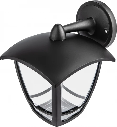 НБУ 07-40-002 «Дели 2» черный Настенный фонарь уличный ЭРА НБУ 07-40-002 «Дели 2» черный (220V, IP44)