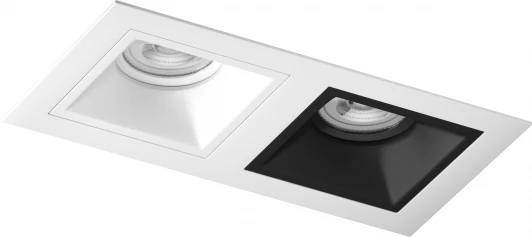 D5260607WBMOD Встраиваемый светильник под LED модуль/ламп МR16 Lightstar Domino D5260607WBMOD (220V)