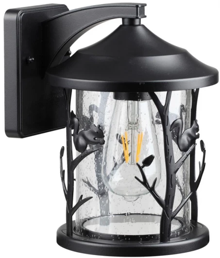 4963/1W Настенный фонарь уличный Odeon Light Cuita 4963/1W (220V, круглые, животные, IP44)