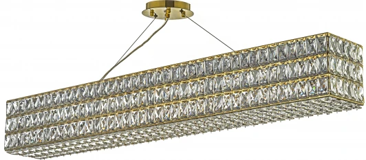 Lioni E 1.5.100x16.100 G Подвесная люстра Arti Lampadari Lioni E 1.5.100x16.100 G (220V, хрусталь, на тросе)