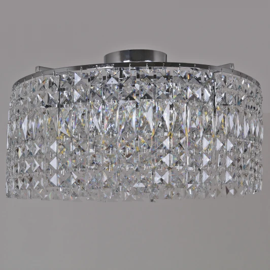 90288-0.3-08 CR Потолочная люстра хрустальная Reluce 90288-0.3-08 CR