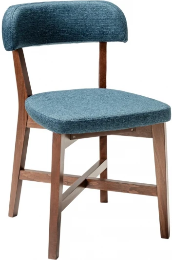 400010985h Стул Frank Pro БлюАрт/Темный орех R-Home арт.400010985h