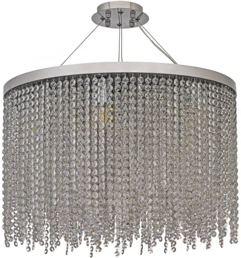 Gaby E 1.5.60.100 N Подвесная люстра хрустальная Dio D`arte Gaby Nickel Gaby E 1.5.60.100 N (220V, на тросе)
