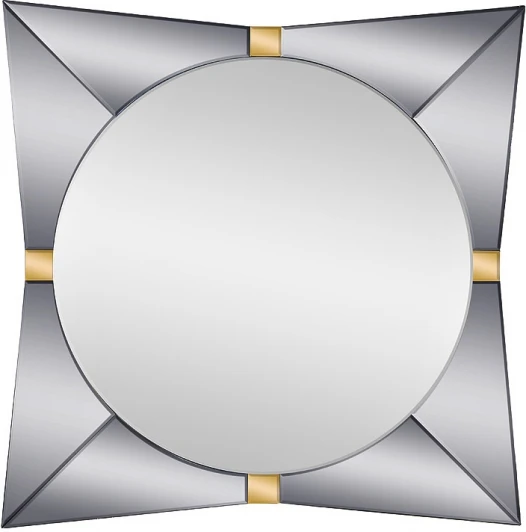 KFG124 Настенное зеркало Garda Decor KFG124 (Серебро)