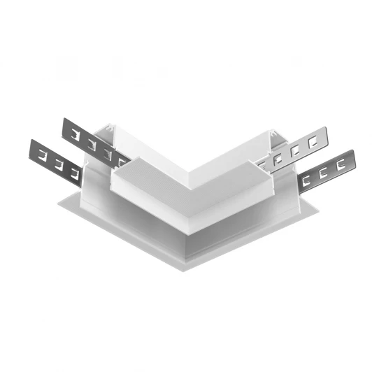 VGL034CL-42.12W Угловой соединитель для встраиваемой трековой системы VGL034CL-42.12W