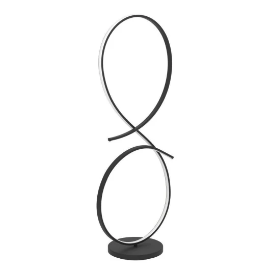 901271 Светодиодный торшер Eglo Serpins 901271 20W(LED), алюминий, сталь, черный, пластик, белый, 3000K