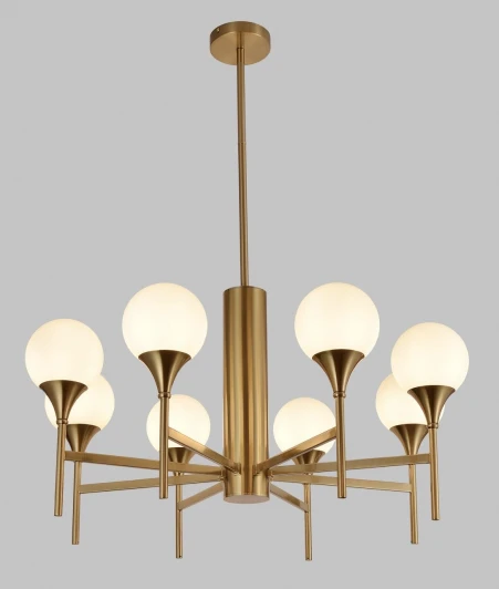 F1624-28 Потолочная люстра на штанге Alfa Light F1624-28 (220V, шарики)