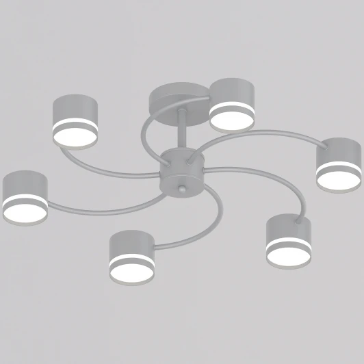 26730-0.3-06 GX53 GREY Потолочная люстра на штанге Reluce 26730-0.3-06 GX53 GREY