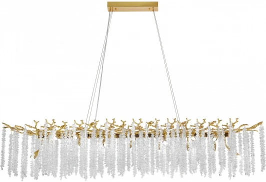 23210.1500.16.G9.A GD Подвесная люстра хрустальная Arte Milano Milano-2 23210.1500.16.G9.A GD (220V, на тросе)