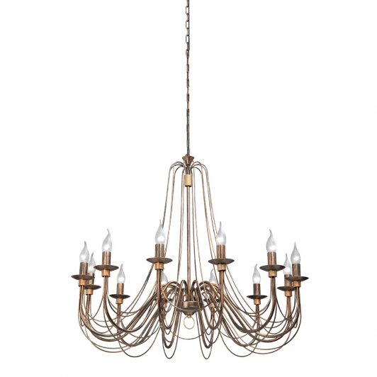 V1044-7/12 Подвесная люстра Vitaluce V1044-7/12 (220V, ковка, на цепи, свеча)