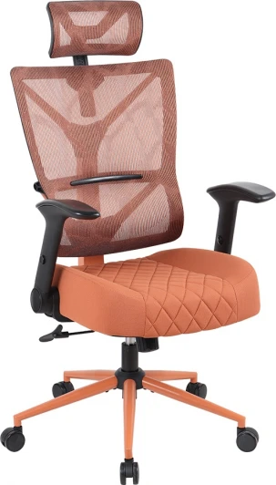 CHAIRMAN CH566 Компьютерное кресло CHAIRMAN CH566 (Пластик,Ткань,Сетка/Оранжевый)