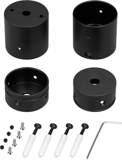 047343 Крепление MonLIGHT-VT-CEILING-DL-D40-BLACK (Arlight, Алюминий) 047343