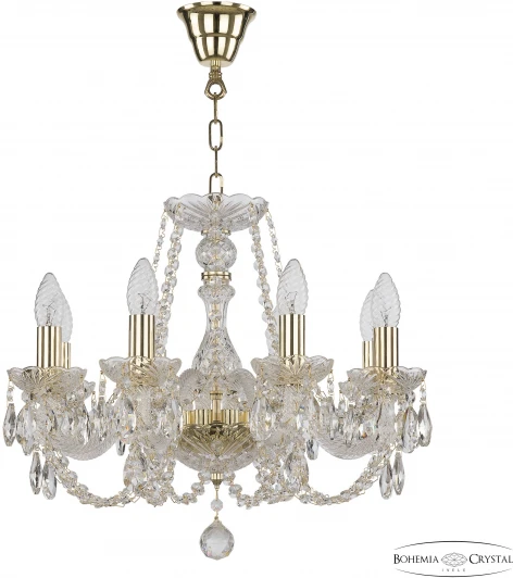 101/8/165 G Подвесная люстра Bohemia 101 101/8/165 G (220V, подвески, на цепи, подсвечник, свеча)