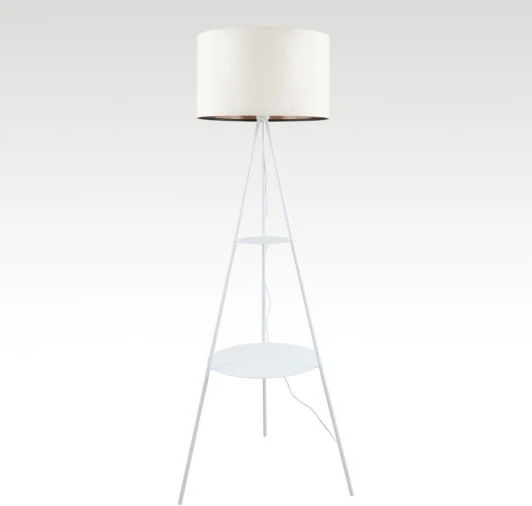 LSP-0669 Торшер с полкой на треноге со столиком Lussole Levy LSP-0669 (220V, выключатель)