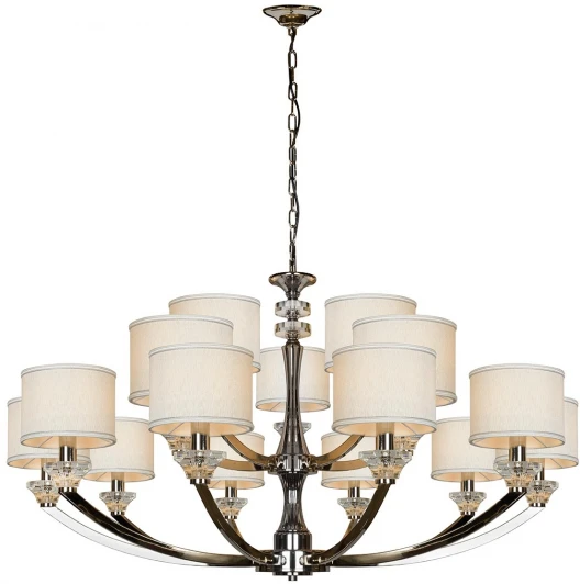 85175/10+5 CR Подвесная люстра iLamp Oxford 85175/10+5 CR