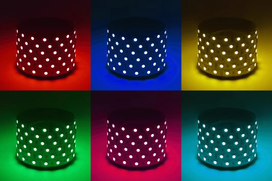 LS5050-14,4-60-12-RGB-IP20-1 year-5m Светодиодная лента RGB 12V 5м ЭРА LS5050-14,4-60-12-RGB-IP20-1 year-5m