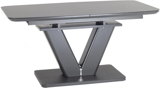 УТ000035013 Стол обеденный Stool Group Вильнюс раскладной 160-200*90 серый УТ000035013