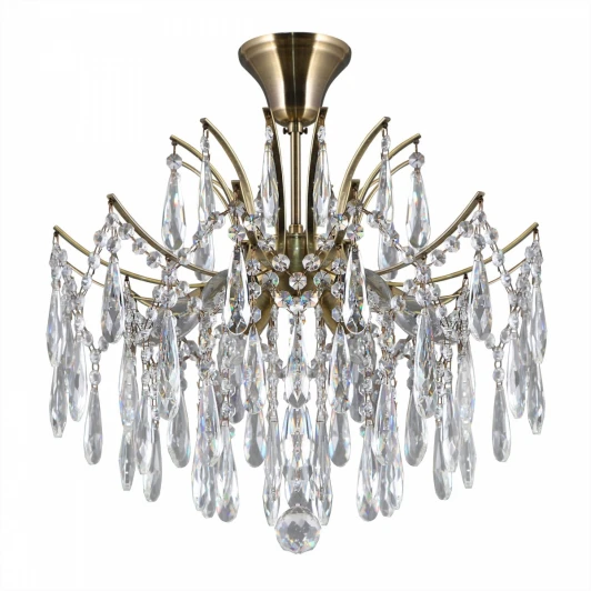 CL302163 Потолочная люстра на штанге Citilux Селена CL302163 (220V, хрусталь)