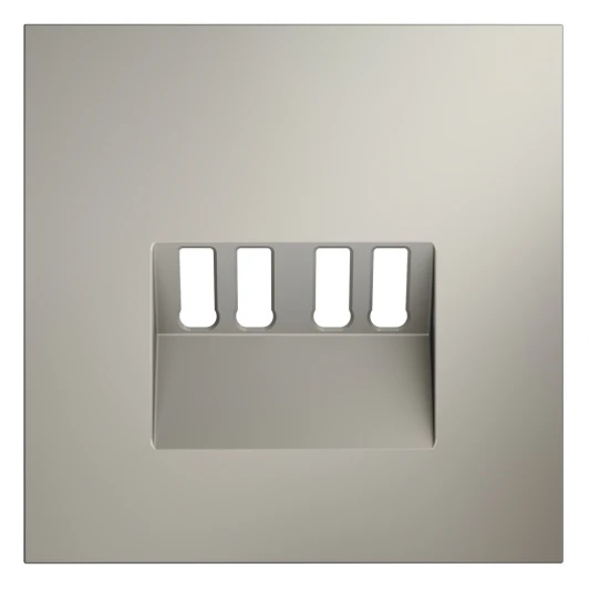 VLS001503 Накладка для розетки акустической 4-местной Voltum S70 VLS001503 (кашемир)