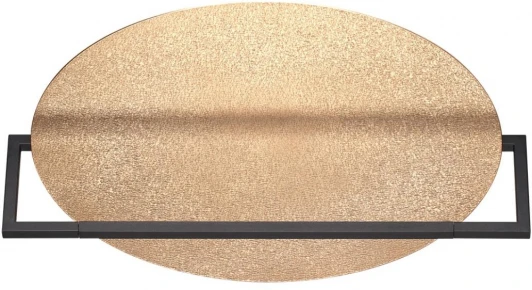 7016/20WL Настенно-потолочный светильник Odeon Light Next 7016/20WL золотой ice crack/металл/акрил поворотный на 360 LED 1*20W LUNAR (220V)