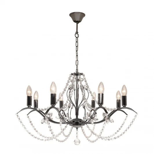 726.59.8 Подвесная люстра Silver Light Antoinette Black 726.59.8
